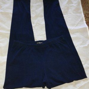 NAVY BLUE, ELASTIC WAIST, STRAIGHT LEG, LEGGINGS, LADIES SIZE XL